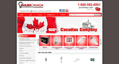 Desktop Screenshot of bulbscanada.com